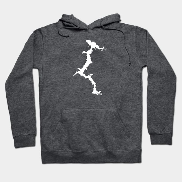 Lake Coeur d'Alene Hoodie by IceRed